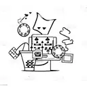 recovery of gambling addiction tattoo design idea