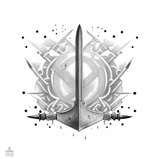 Sword long story short I survived  tattoo design idea