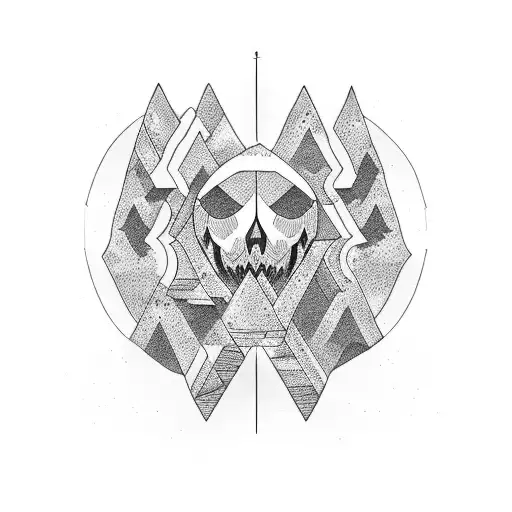 patagonia argentina tattoo design idea