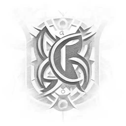 Corinthians logo with a twist tattoo design idea