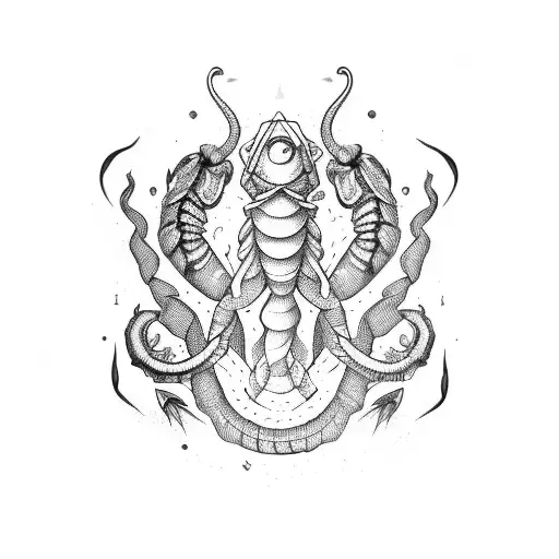Pisces Tattoo Free Vector and graphic 53005588.