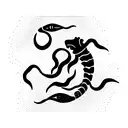 Scorpio and Pisces tattoo design idea