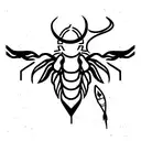 Scorpio and Pisces tattoo design idea