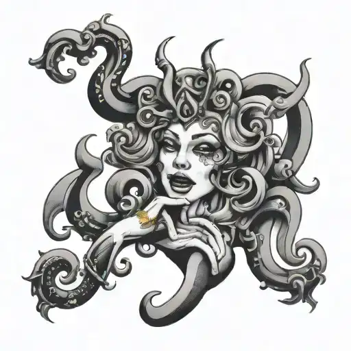 slut BBC only tattoo design idea