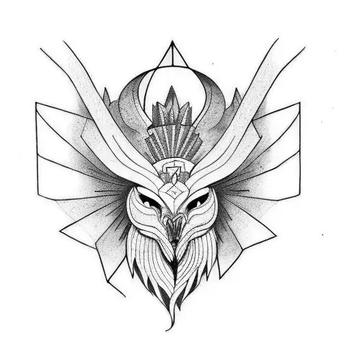 fenix tattoo design idea
