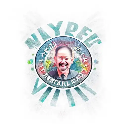 memorial piece for a father who passed away tattoo design idea