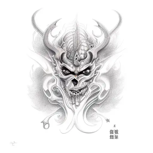 demonii nu plang  tattoo design idea