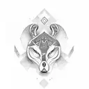 a tattoo that means friendship, electronic parties, bohemian life, Nordic style tattoo design idea