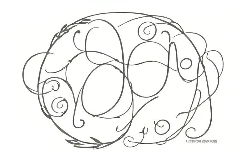 Word: MIL in Spanish tattoo design idea