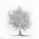 Walnut Tree tattoo design idea
