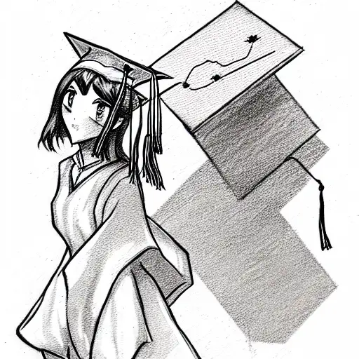 high school graduation tattoo design idea