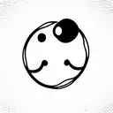 Cutter with a smiley face tattoo design idea