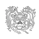 two hands tig welding tattoo design idea
