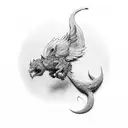 ambition and eagerness tattoo design idea