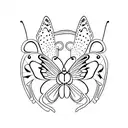 butterfly effect tattoo design idea