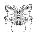 butterfly effect tattoo design idea