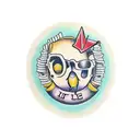 "I did it for the free banana" with cartoon banana  tattoo design idea