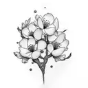 Cherry Blossom tattoo design idea