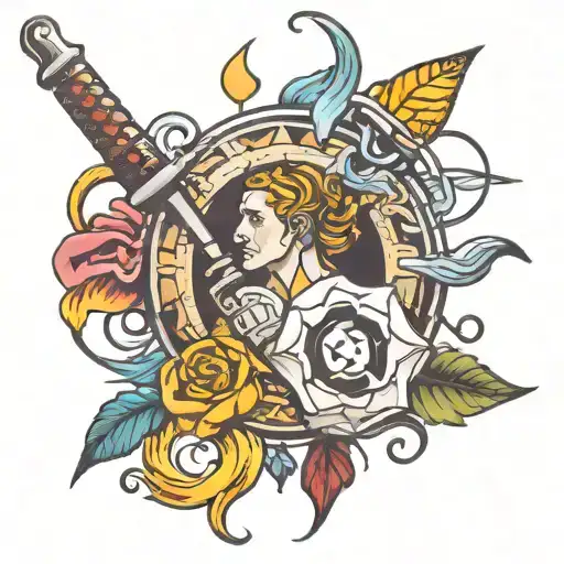 electrician sleeve tattoo design idea