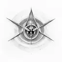 Deathly Hallows with always tattoo design idea