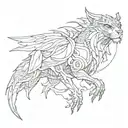 Baron tattoo design idea