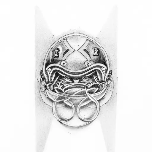 a tattoo with the number 23 and 24 (23 because it's my birth day, 24 because of Kobe Bryant) tattoo design idea