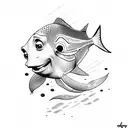 dory keep swimming tattoo design idea