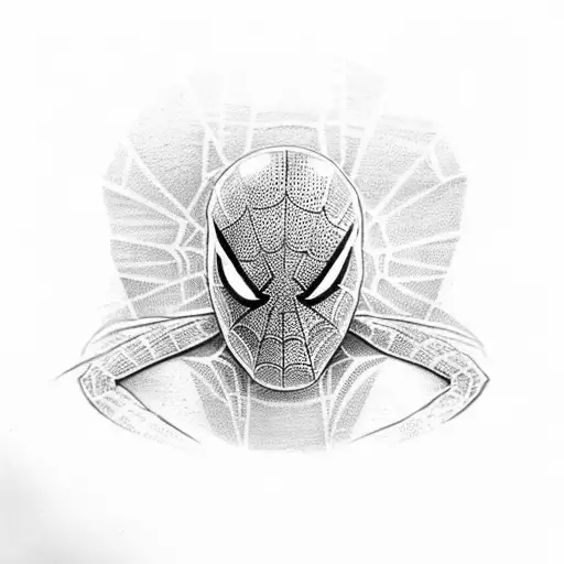 Alvarez with Spider-Man  tattoo design idea