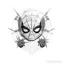 Alvarez with Spider-Man  tattoo design idea