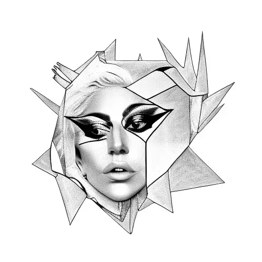 lady gaga judas tattoo design idea