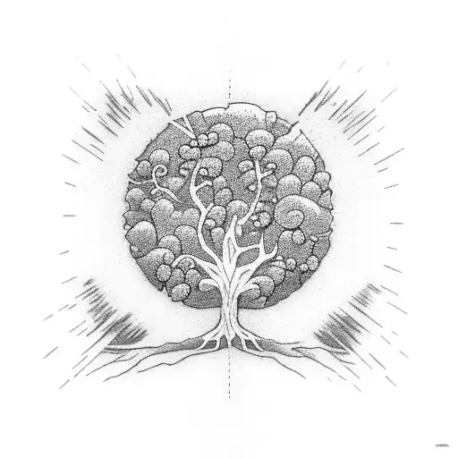 Tree of Life surviving tattoo design idea