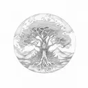 Tree of Life surviving tattoo design idea