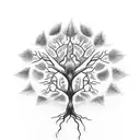 Tree of Life surviving tattoo design idea