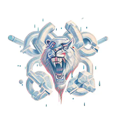 strength  tattoo design idea