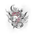 strength  tattoo design idea