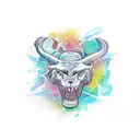 strength  tattoo design idea