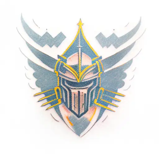 destiny titan emblem tattoo design idea
