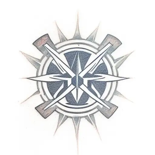 destiny game titan logo tattoo design idea