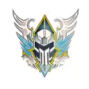 destiny titan emblem tattoo design idea