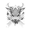 Bricks tattoo design idea