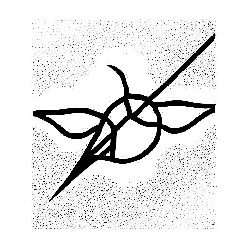 lust symbol tattoo design idea