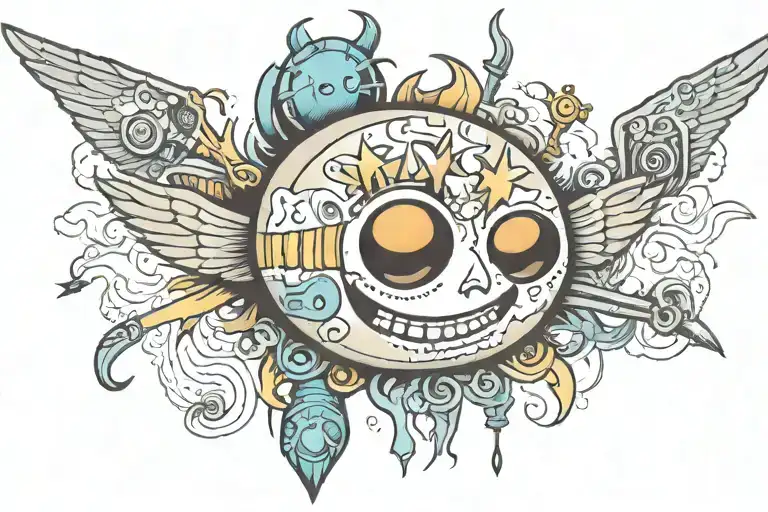 Sunny jo tattoo design idea