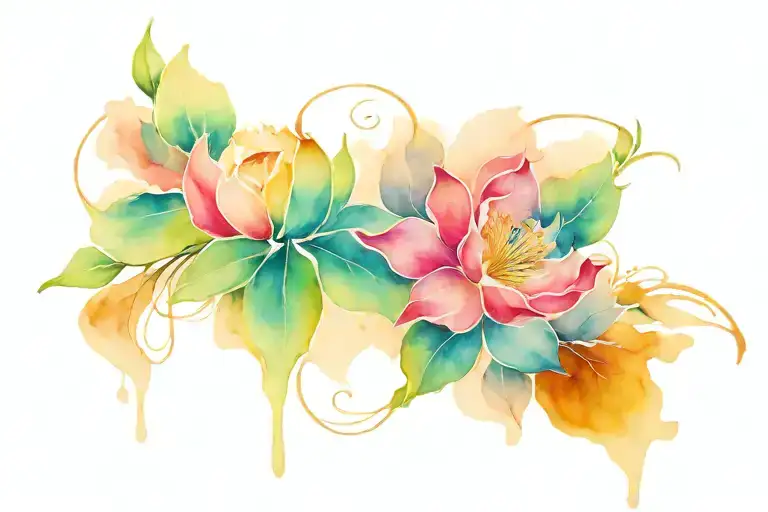 I need love and affection  tattoo design idea