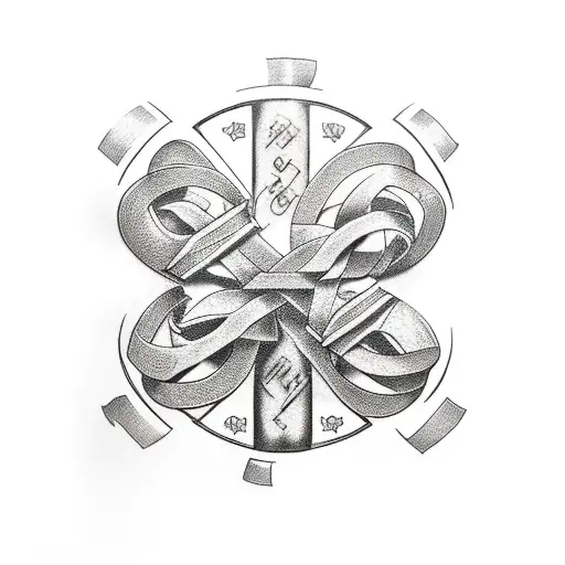 st patrick tattoo design idea