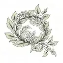 laurel wreath 37 tattoo design idea