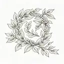 laurel wreath 37 tattoo design idea