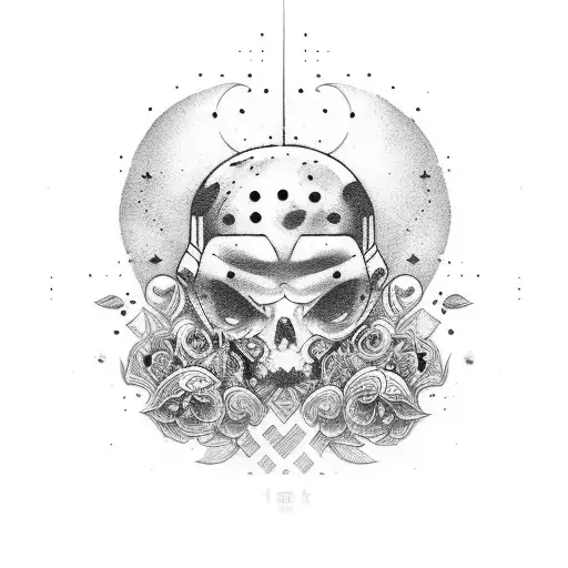 rest in peace  tattoo design idea