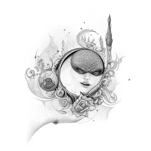 Memory of the unborn tattoo design idea