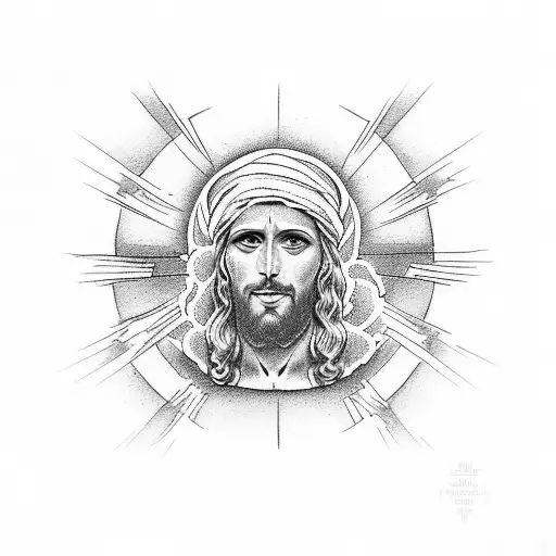Jesus the Messiah tattoo design idea