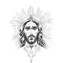 Jesus the Messiah tattoo design idea